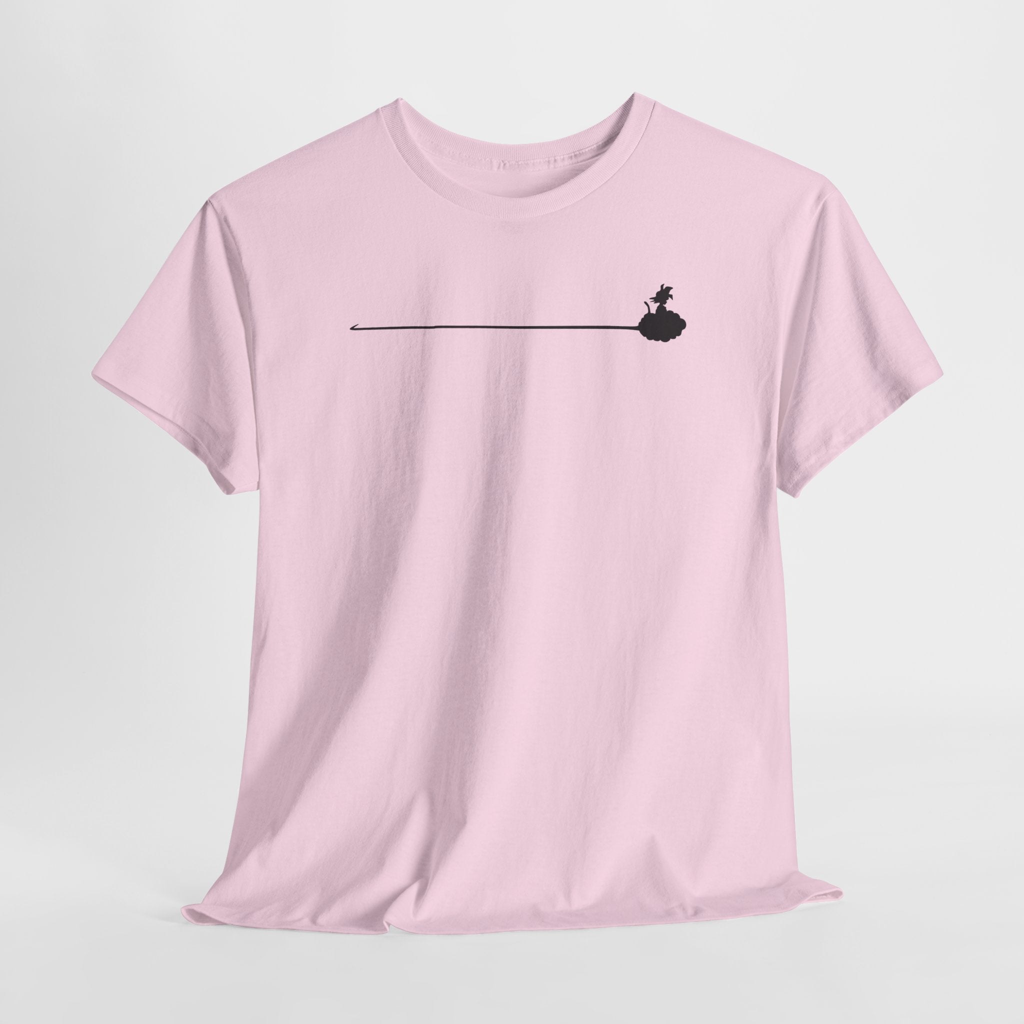 Minimalist Cloud Rider Unisex Tshirt  - retro anime inspired shirt